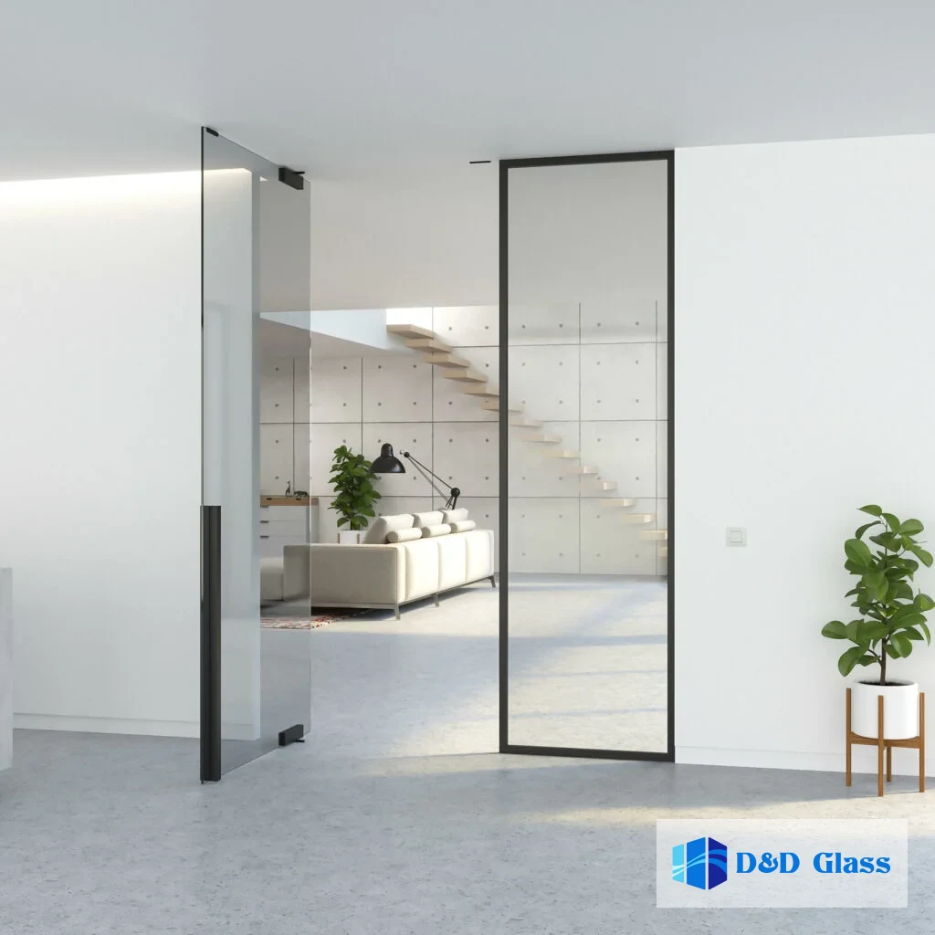 pintu kaca frame simpel