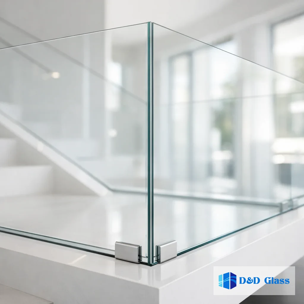 railing frameless kaca tempered