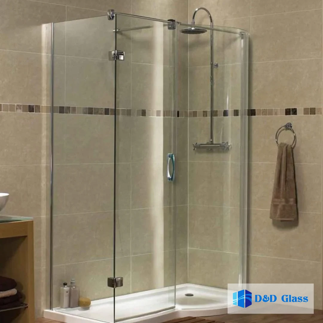 cubicle shower glass